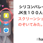 シリコンバレーJK生１００人のスクリーンショットを覗いてみた